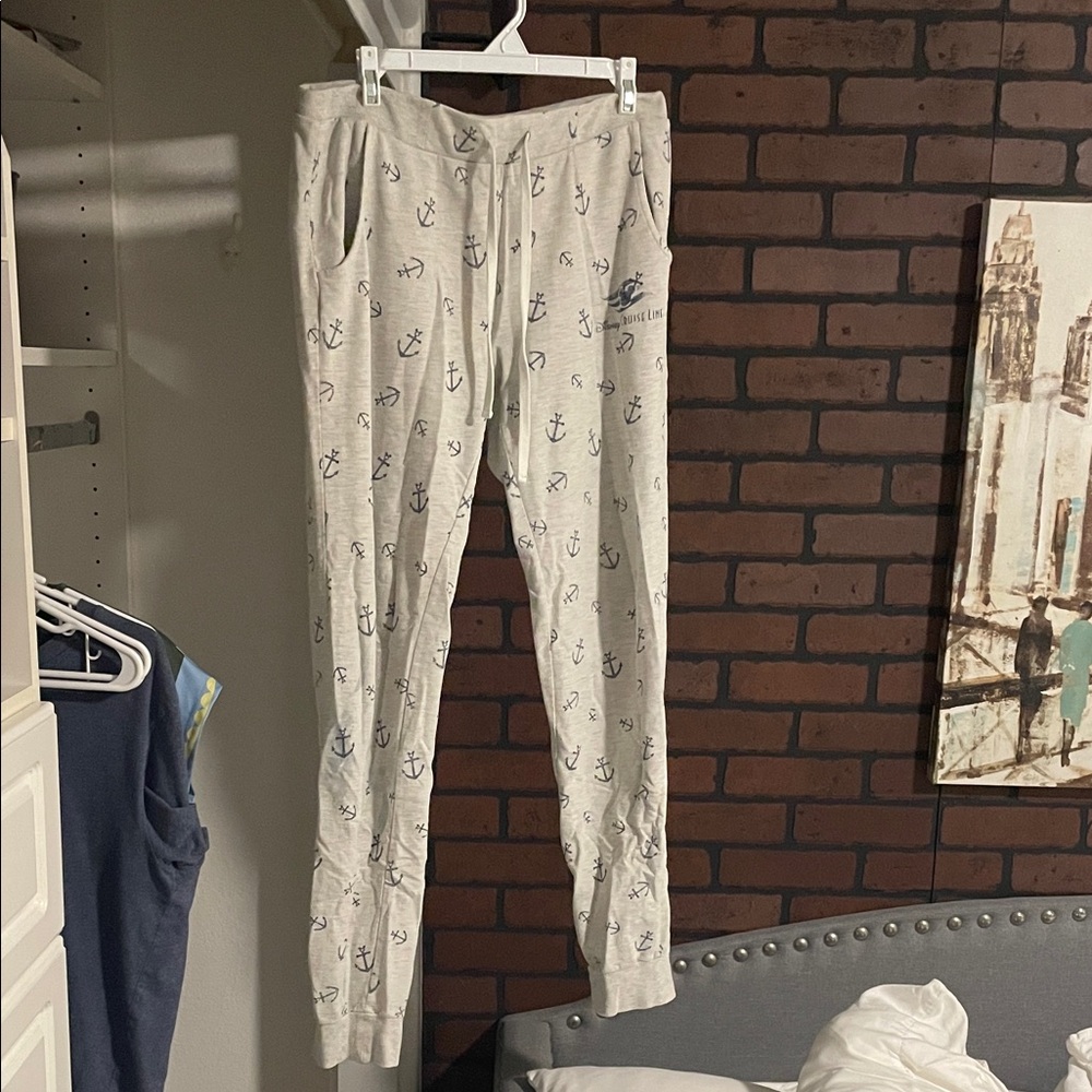 White Pajama Pants - Disney Cruise Line